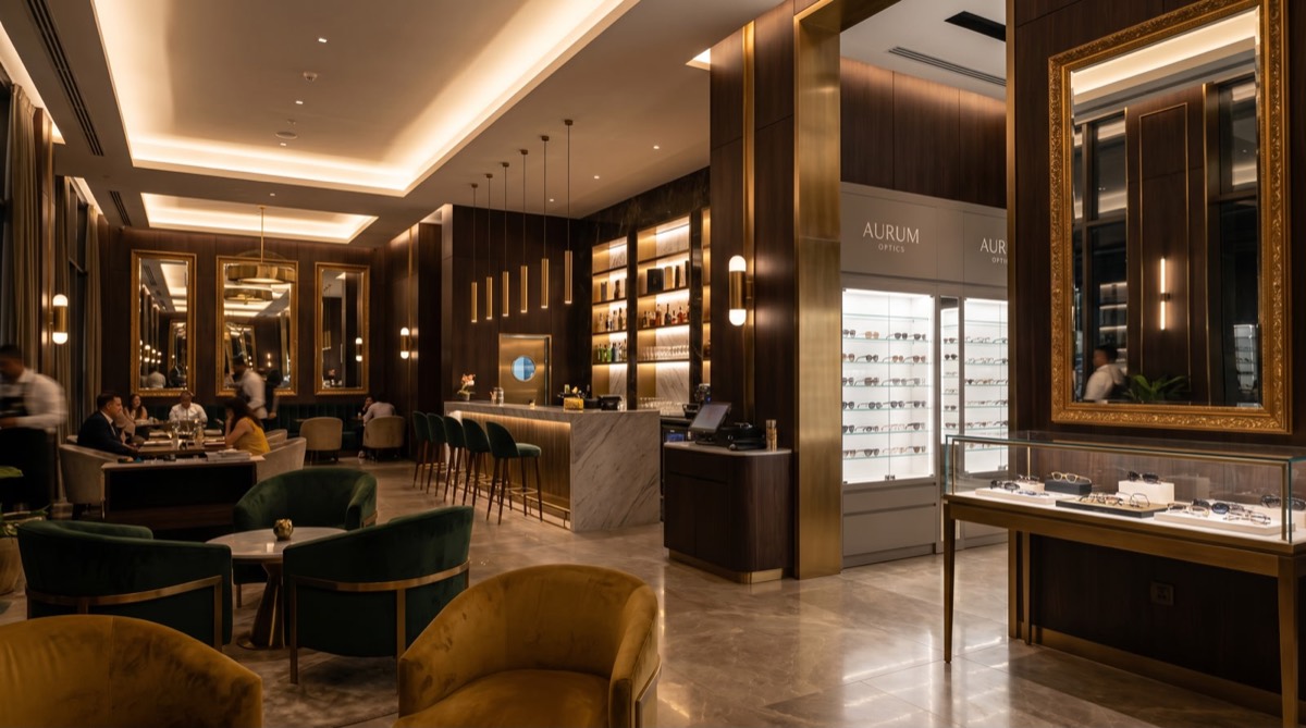 Premium-Markenwelt: Boutique-Atmosphäre
